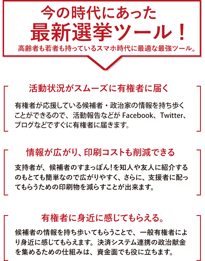 今の時代にあった最新選挙ツール